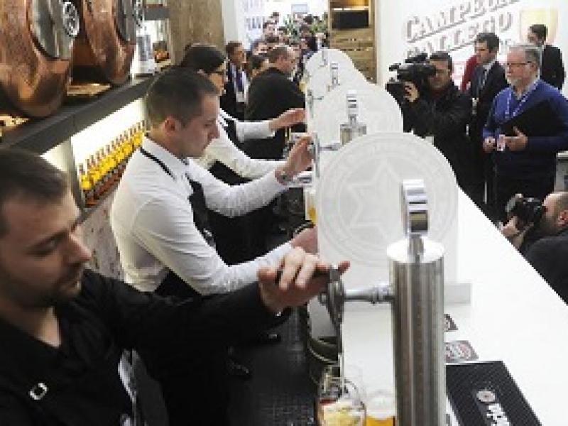II Campeonato Gallego de Tiraje de Cerveza en el Fórum Gastronómico