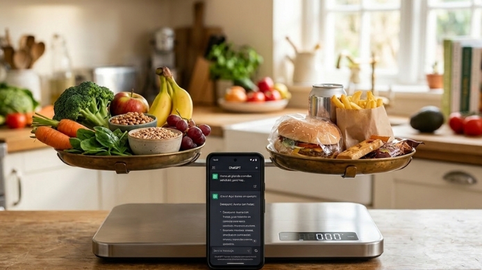 Dieta perder peso según la IA