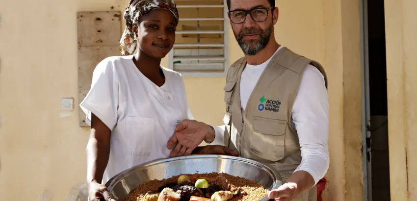 Quique Dacosta viaja a Senegal para luchar contra la desnutricón Quique Dacosta viaja a Senegal para luchar contra la desnutricón