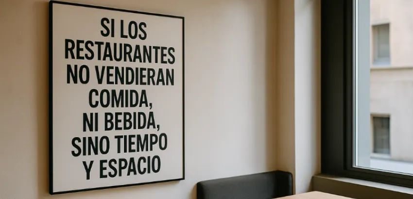 El nuevo menú: ¿y si en el futuro pagamos por tiempo y no por comida? El nuevo menú: ¿y si en el futuro pagamos por tiempo y no por comida?