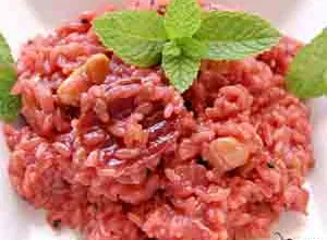 Receta de Risotto de remolacha
