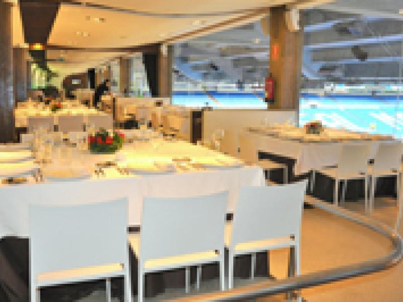 Comer en el Estadio Santiago Bernabéu
