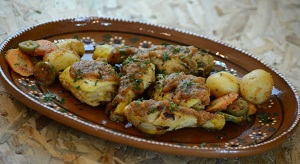 Pollo a la valentina Pollo a la valentina