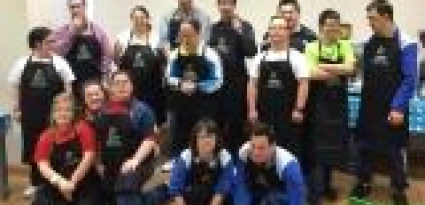 Dieciséis baristas con síndrome de Down exhibieron sus habilidades cafeteras en Oviedo Dieciséis baristas con síndrome de Down exhibieron sus habilidades cafeteras en Oviedo