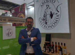 Manuel León durante la 36ª edición de Salón Gourmets