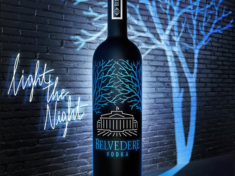 Belvedere Vodka presenta la nueva botella luminosa
