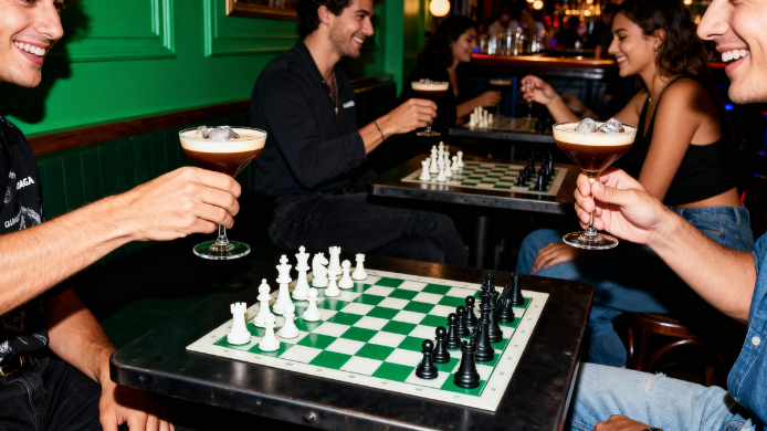Madrid estrena su primer chess bar