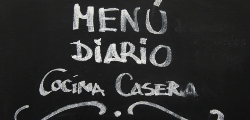 Menú del día Menú del día