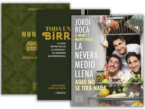 Libros gastronomía verano 2025