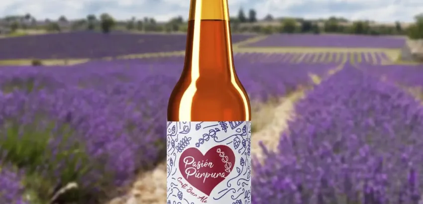 cerveza morada Pasión Púrpura