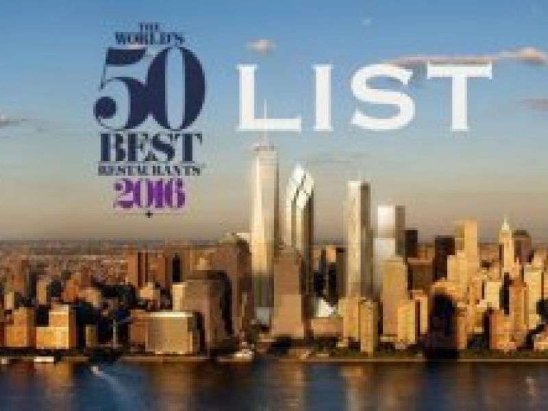 Los 50 mejores restaurantes del mundo 2016, Bottura en la parte superior.