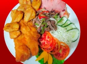 Receta santiaguera: "El gigante"