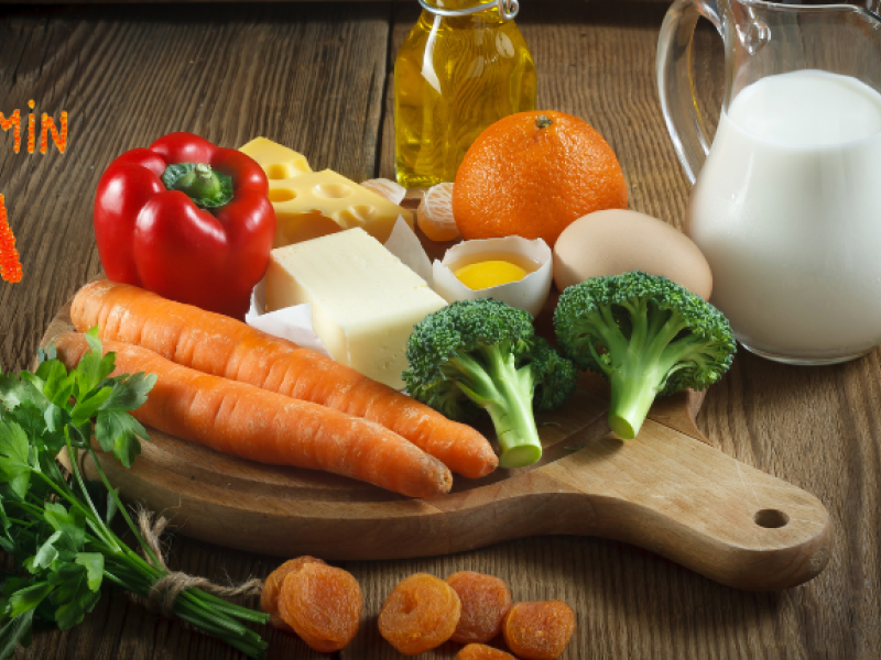 La vitamina A es un nutrienteLa vitamina A es un nutriente liposoluble presente en alimentos cotidianos