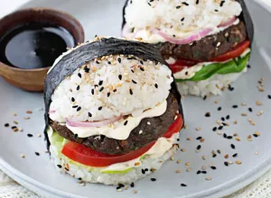 Hamburguesa de sushi