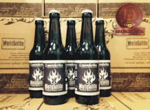 Menduiña regresa del Certamen Internacional Cervecero de Dublin con una medalla de bronce para su María Soliña