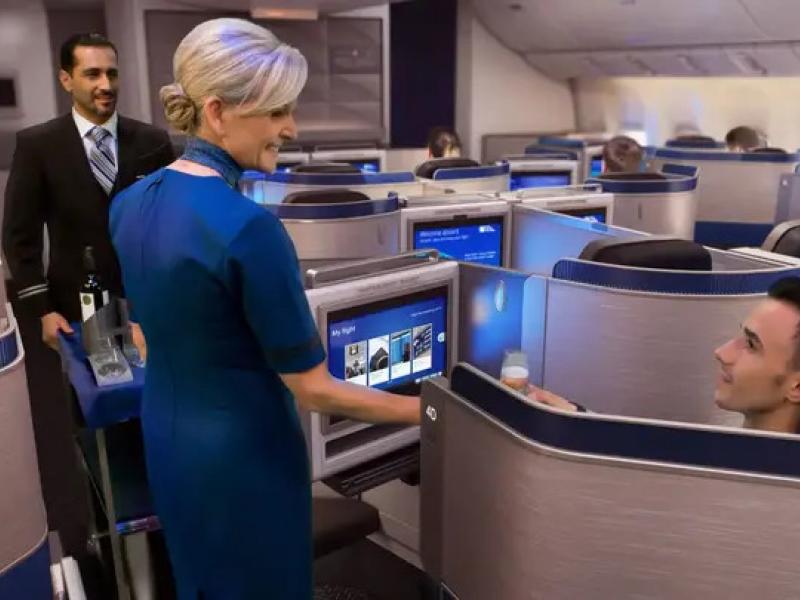 United Airlines y sus sorprendente carta de vinos