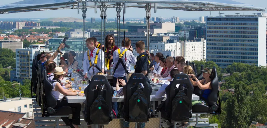 Dinner in the sky llega a Puerto Vallarta Dinner in the sky llega a Puerto Vallarta