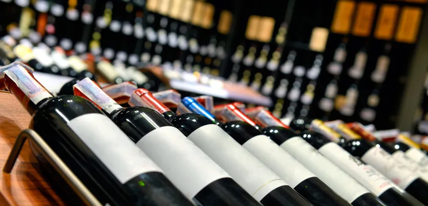 packaging del vino