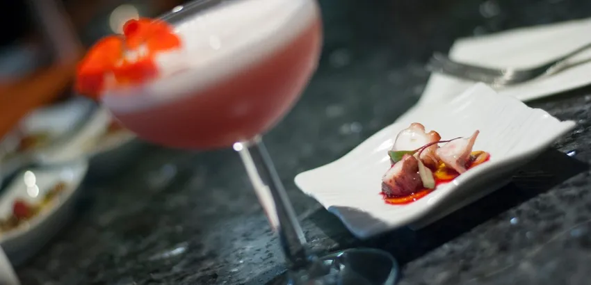 cocteles y comida-armonia