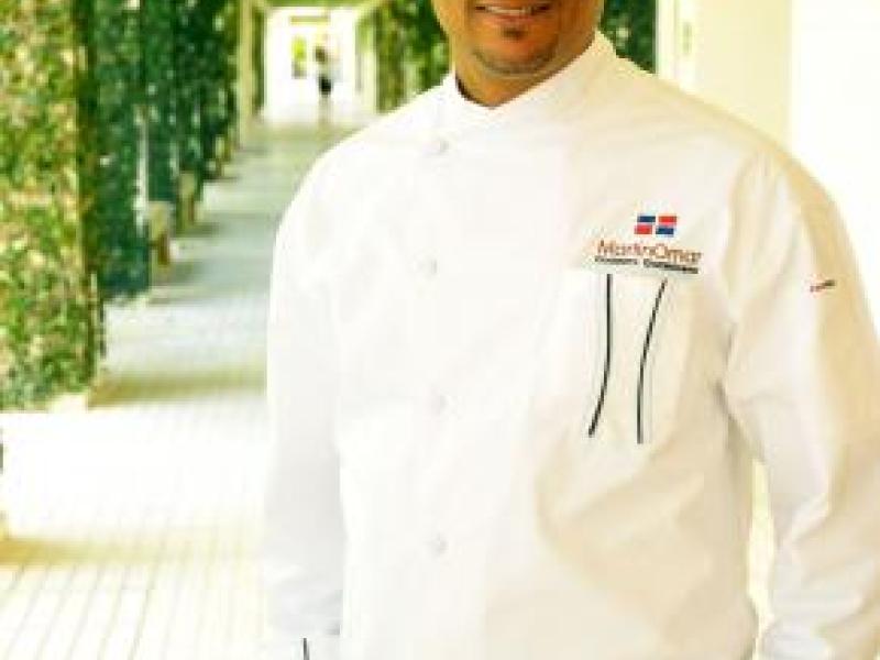 Chef dominicano Martín Omar en el Latin Food Fest