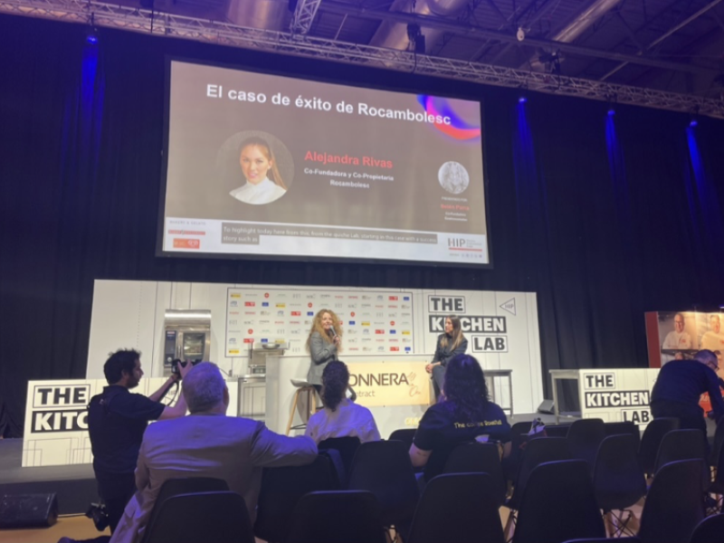 Alejandra Rivas presenta el caso de éxito de Rocambolesc