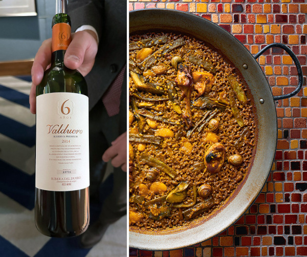 La paella valenciana armoniza con un Valduero 6 Años. (Foto: Rafael Ansón/Freepik)