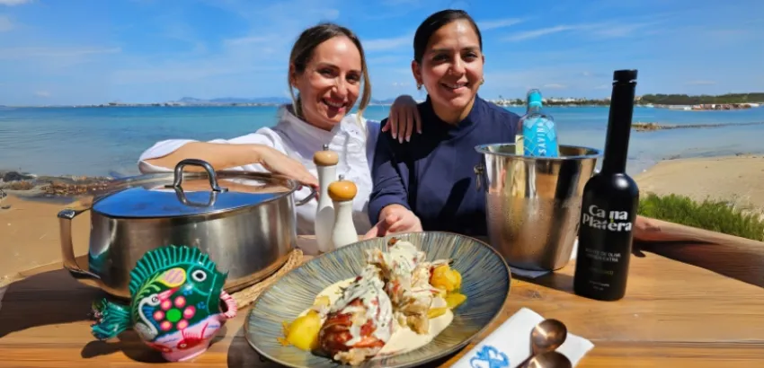 Foementera cocina con Celeste de la Banda