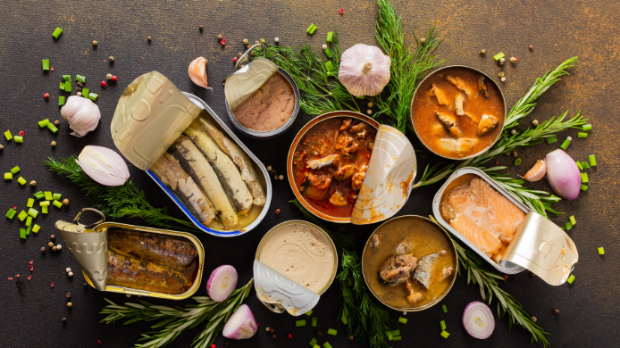 conservas de pescado