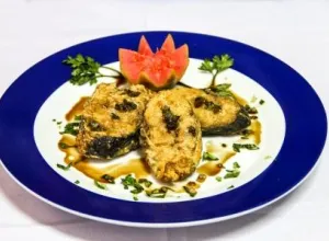 Recetas de la cocina regional santiaguera: Rueda de Sierra y Salsa de Hierva