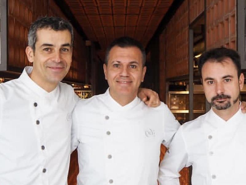 Oriol Castro, Mateu Casañas y Eduard Xatruch