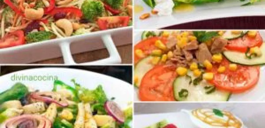 7 ensaladas bajas en calorías 7 ensaladas bajas en calorías