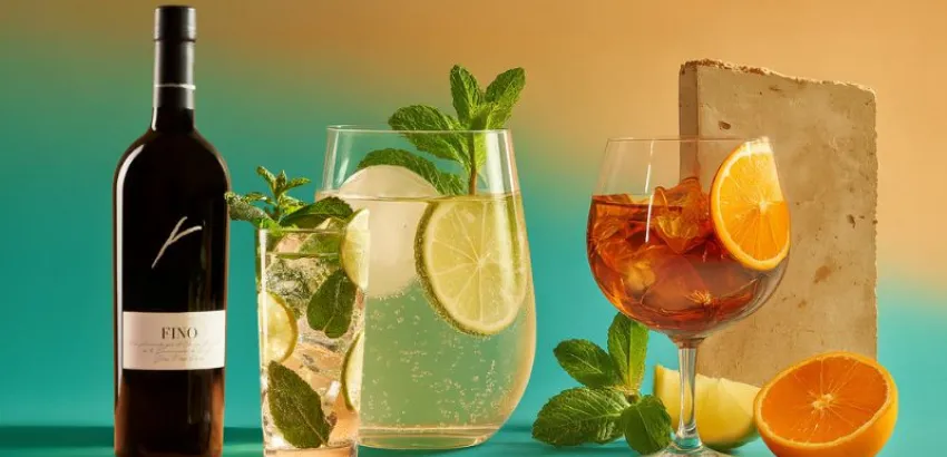 cócteles con vino