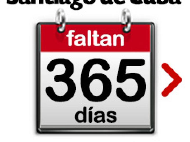 Santiago de Cuba, 365: en cuenta regresiva
