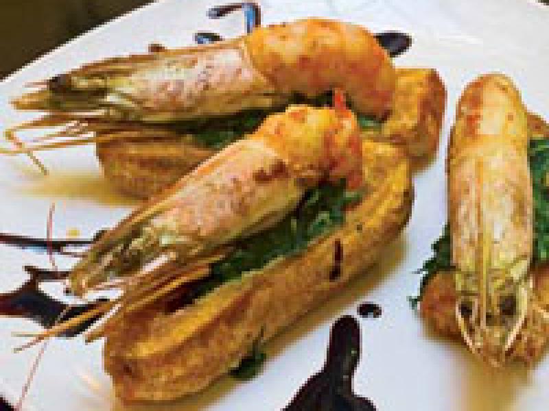 Tostones rellenos 