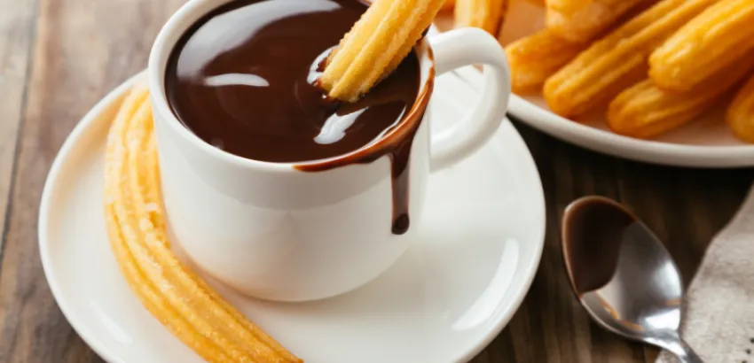 churros con chocolate en Madrid