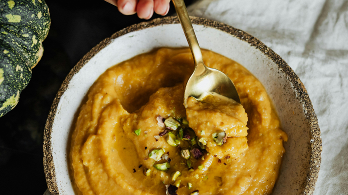Puré de castañas