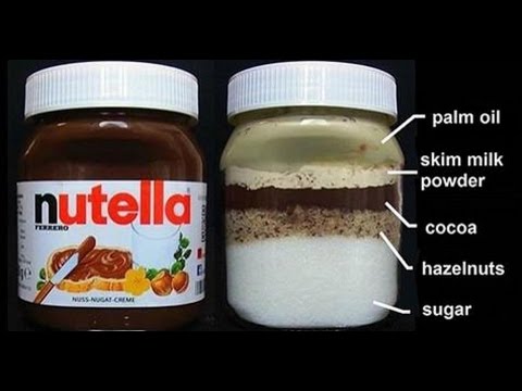 nutella-deconstrucción de un bote