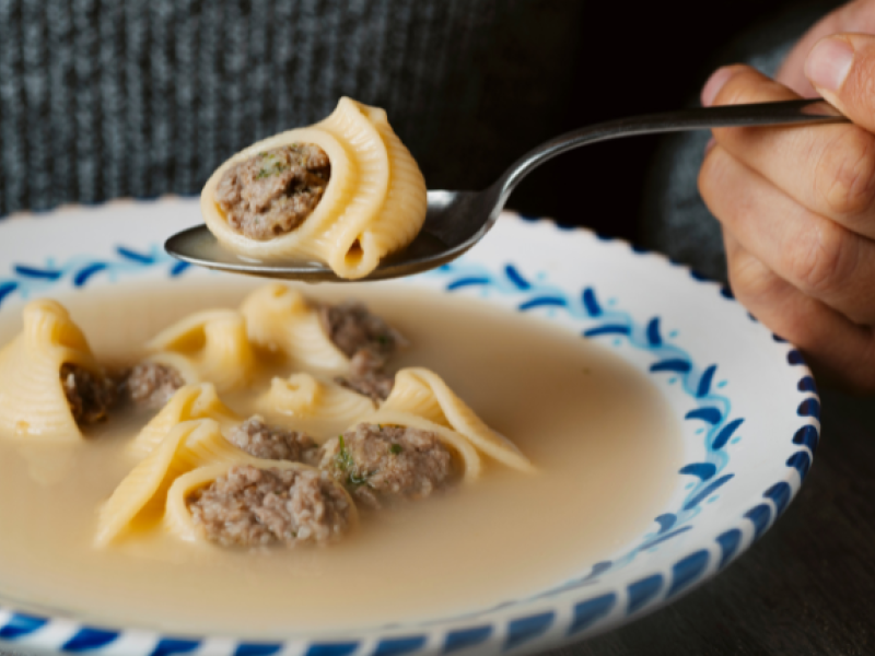 sopa de galets