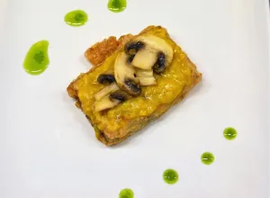 oreja rellena