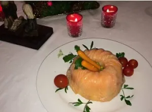  Savarin festivo (Fácil y gourmet)