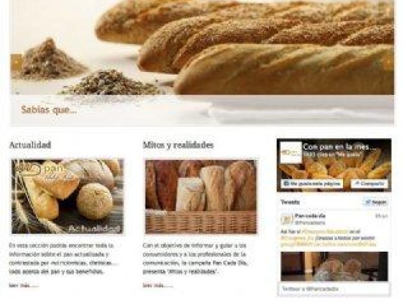 Nueva web de Pan Cada Día