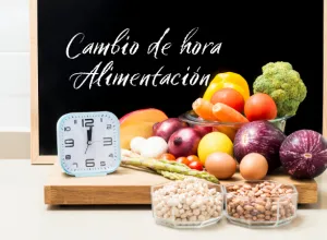 cambio de hora alimentación