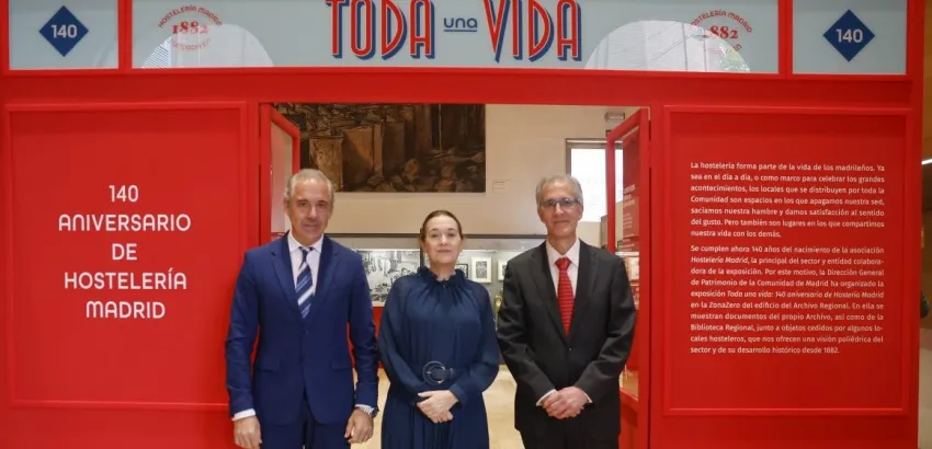 Toda una vida: 140 aniversario de Hostelería Madrid