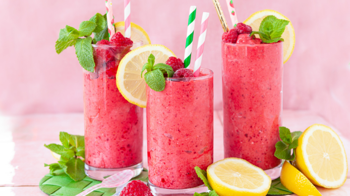 Frosé de frambuesa