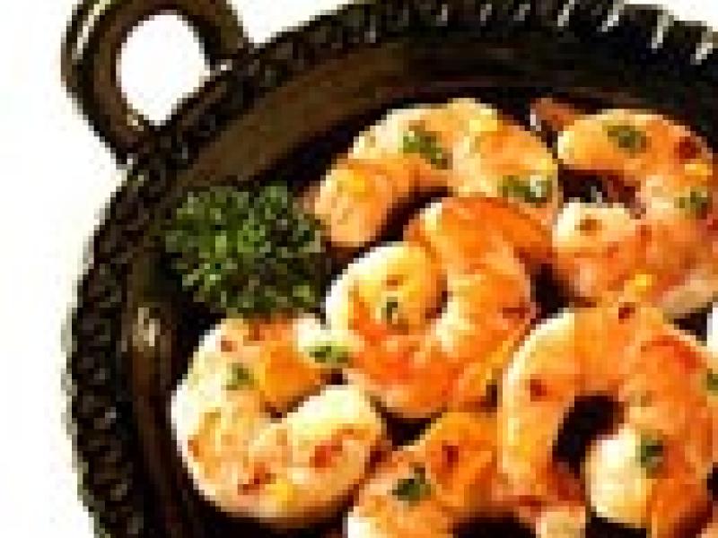 Camarones al Ajillo