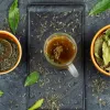 laurel hojas infusión