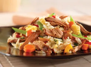 arroz frito-plato
