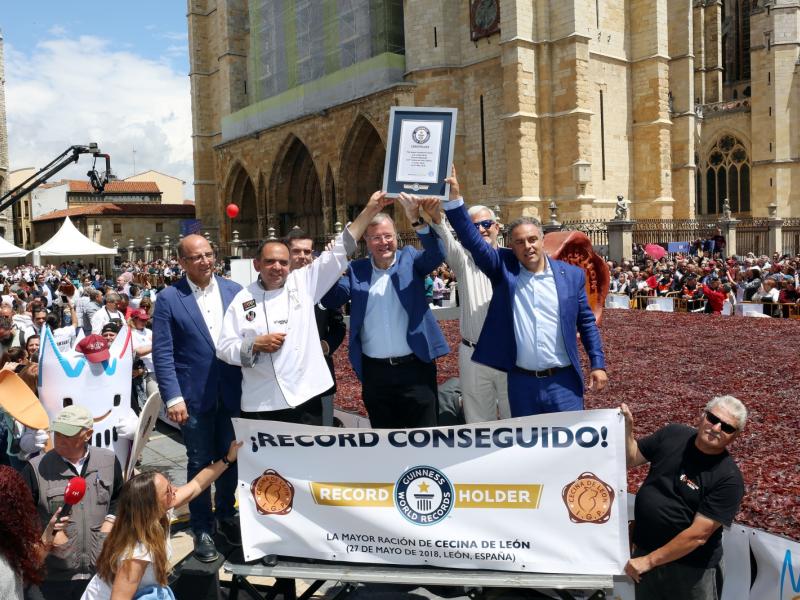 Records Guinness-gastronomia-cecina-leon