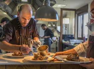 Luis Alberto Lera, alcalde del colectivo de cocineros rurales