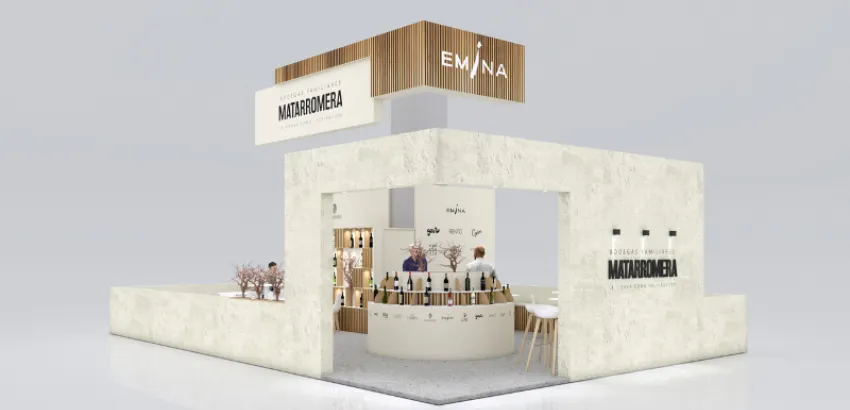 Stand de Bodegas Familiares Matarromera en Barcelona Wine Week 2025 bodegas familaires matarromera